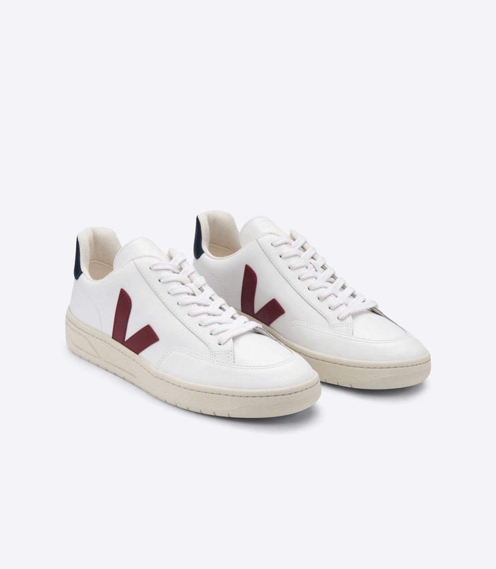 Veja Sneakers Dam - V-12 Läder - Vita - 950427-YTD